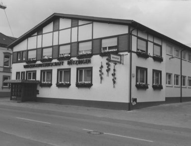 Historische Aufnahme der Winzergenossenschaft Bötzingen