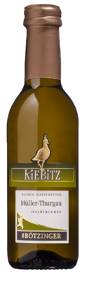 Kiebitz Müller Thurgau Weinflasche klein