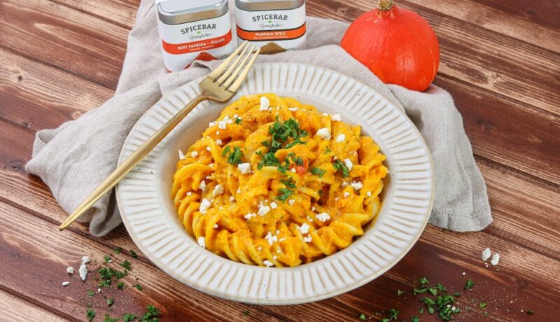 Kürbis-Pasta