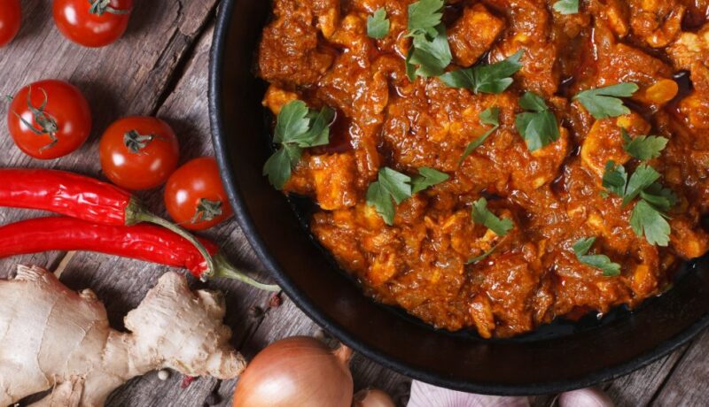Pieces,Of,Chicken,Fillet,In,Curry,Sauce,Ingredients,In,A